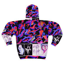 Load image into Gallery viewer, Unisex Zip Hoodie (AOP)