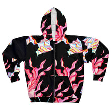 Load image into Gallery viewer, Unisex Zip Hoodie (AOP)