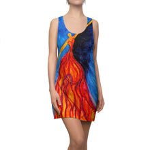 Load image into Gallery viewer, Women's Cut &amp; Sew Racerback Dress (AOP)