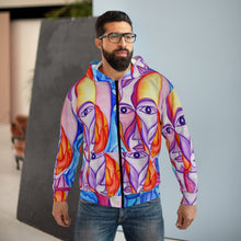 Load image into Gallery viewer, Unisex Zip Hoodie (AOP)