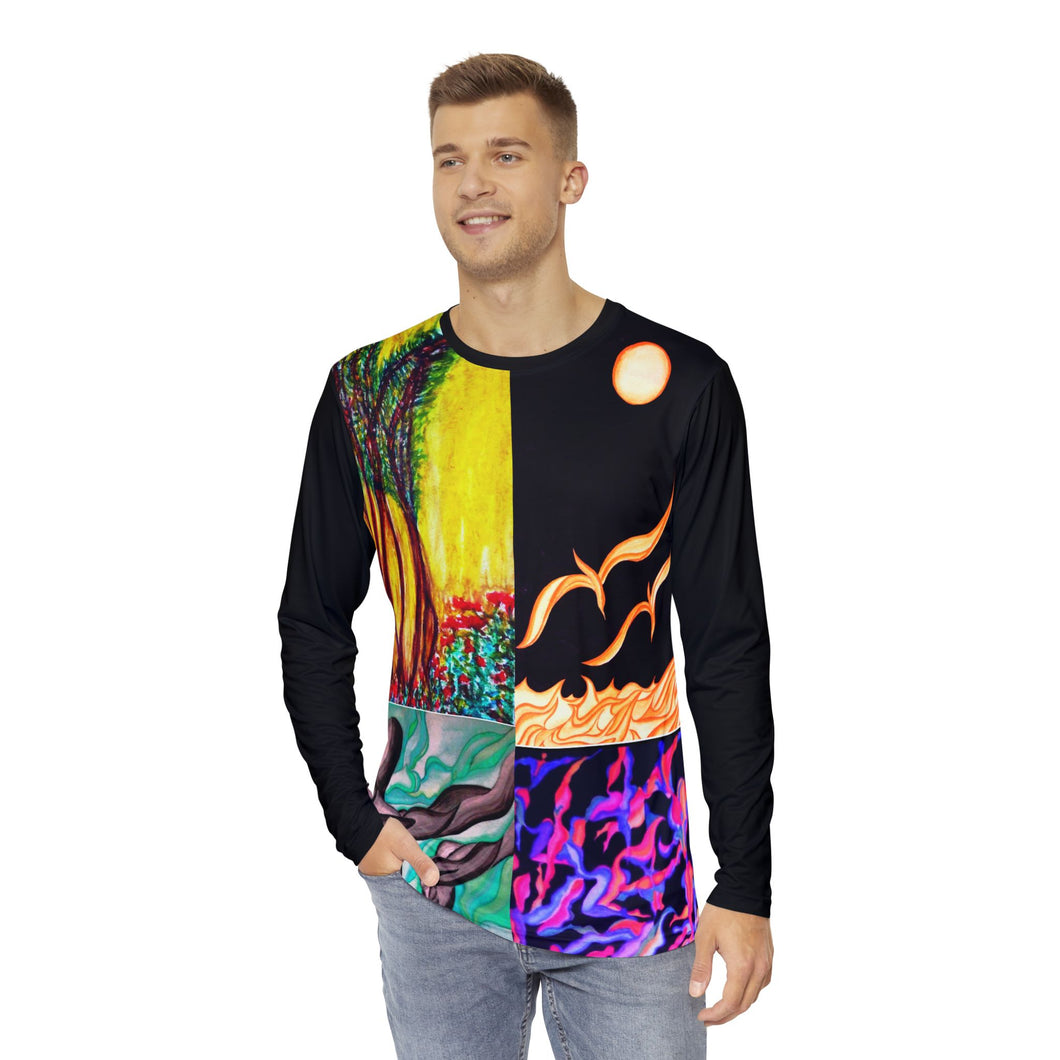 Men's Long Sleeve Shirt (AOP)