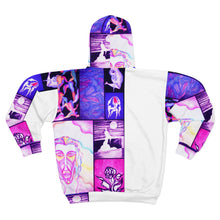 Load image into Gallery viewer, Unisex Zip Hoodie (AOP)