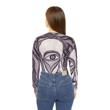 Load image into Gallery viewer, Women's Long Sleeve V-neck Shirt (AOP)