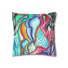 Load image into Gallery viewer, Spun Polyester Square Pillow Case