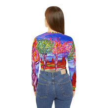 Load image into Gallery viewer, Women's Long Sleeve V-neck Shirt (AOP)