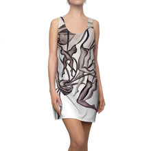 Load image into Gallery viewer, Women's Cut &amp; Sew Racerback Dress (AOP)