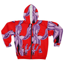 Load image into Gallery viewer, Unisex Zip Hoodie (AOP)