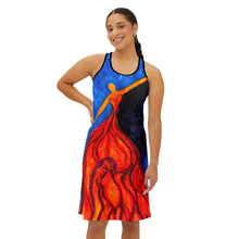 Load image into Gallery viewer, Women's Racerback Dress (AOP)