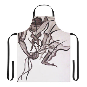Apron, 5-Color Straps (AOP)