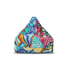 Load image into Gallery viewer, Vibrant Abstract Bean Bag Chair Cover for Cozy Living Spaces