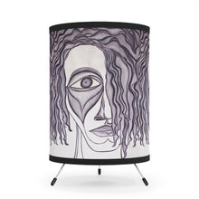 Load image into Gallery viewer, Tripod Lamp with High-Res Printed Shade, US\CA plug