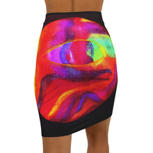 Load image into Gallery viewer, Women's Mid-Waist Pencil Skirt (AOP)