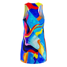 Load image into Gallery viewer, Women's Cut &amp; Sew Racerback Dress (AOP)