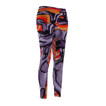 Load image into Gallery viewer, Women's Cut &amp; Sew Casual Leggings (AOP)