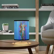 Load image into Gallery viewer, Tripod Lamp with High-Res Printed Shade, US\CA plug