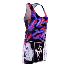 Load image into Gallery viewer, Women's Cut &amp; Sew Racerback Dress (AOP)