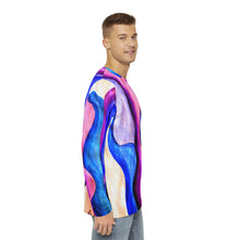 Load image into Gallery viewer, Men&#39;s Long Sleeve Shirt (AOP)