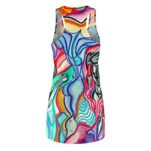 Load image into Gallery viewer, Women's Cut &amp; Sew Racerback Dress (AOP)