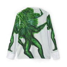 Load image into Gallery viewer, Men&#39;s Sports Warmup Hoodie - Vibrant Green Artistic Design