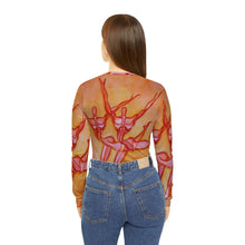 Load image into Gallery viewer, Women's Long Sleeve V-neck Shirt (AOP)