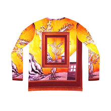 Load image into Gallery viewer, Women's Long Sleeve V-neck Shirt (AOP)