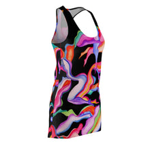 Load image into Gallery viewer, Women's Cut &amp; Sew Racerback Dress (AOP)