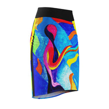 Load image into Gallery viewer, Women's Pencil Skirt (AOP)