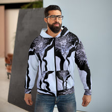 Load image into Gallery viewer, Unisex Zip Hoodie (AOP)