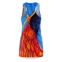 Load image into Gallery viewer, Women's Cut &amp; Sew Racerback Dress (AOP)