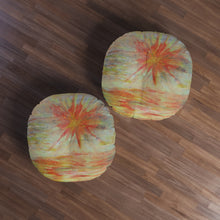 Load image into Gallery viewer, Tufted Floor Pillow, Round