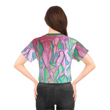 Load image into Gallery viewer, Crop Tee (AOP)