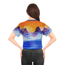 Load image into Gallery viewer, Crop Tee (AOP)