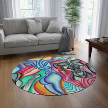 Load image into Gallery viewer, Round Rug