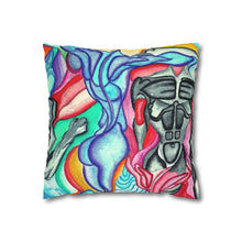 Load image into Gallery viewer, Spun Polyester Square Pillowcase