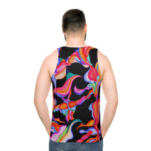 Load image into Gallery viewer, Vibrant Abstract Print Unisex Tank Top - Perfect for Summer &amp; Festivals