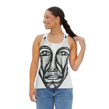 Load image into Gallery viewer, Artistic Women&#39;s Tank Top - Bold Graphic Design
