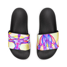 Load image into Gallery viewer, Women's PU Slide Sandals