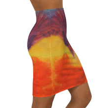 Load image into Gallery viewer, Women's Mid-Waist Pencil Skirt (AOP)