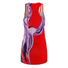 Load image into Gallery viewer, Women's Cut &amp; Sew Racerback Dress (AOP)