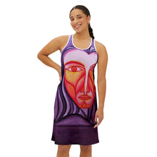 Load image into Gallery viewer, Women's Racerback Dress (AOP)