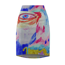 Load image into Gallery viewer, Women's Pencil Skirt (AOP)