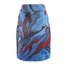 Load image into Gallery viewer, Women's Pencil Skirt (AOP)