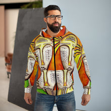 Load image into Gallery viewer, Unisex Zip Hoodie (AOP)