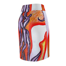 Load image into Gallery viewer, Women's Pencil Skirt (AOP)