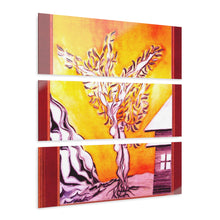 Load image into Gallery viewer, Vibrant Acrylic Triptych Prints - Artistic Home Decor for Nature Lovers