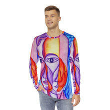 Load image into Gallery viewer, Men&#39;s Long Sleeve Shirt (AOP)