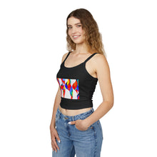 Load image into Gallery viewer, Colorful Art Tank Top for Women, Vibrant Summer Sleeveless Top, Bohemian Chic, Beachwear, Festival Outfit, Casual Wear