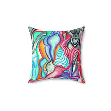 Load image into Gallery viewer, Faux Suede Square Pillow