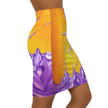 Load image into Gallery viewer, Women's Mid-Waist Pencil Skirt (AOP)