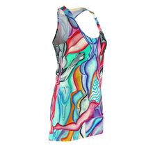 Load image into Gallery viewer, Women's Cut &amp; Sew Racerback Dress (AOP)